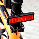 Leabike Usb Rechargeable Diy Led Bicycle Taillight Electronic Display Badge
