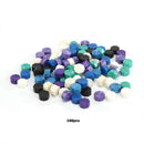 100pcs Retro Octagon Fire Painting Pills Sealing Wax Granules Stamping Envelopes