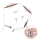1PC Barbed Spring Hook Cage Hook Carp Fishing Bait With Line Hook Fishing TackOZ