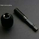 2Pcs Keyless Drill Chuck Conversion Tool,Adapter,1/4-Inch Hex Shank X9Y1