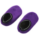 1 Pair Child Non Slip Slipper Socks Gripper Slippers Yoga Color:purple Size
