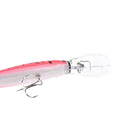1pc 12.5cm/14g fishing lures big minnow crank baits with wobblers bass hooks FT