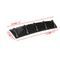 Shark Fin 5 Wing Lip Diffuser 23"x 6" Rear Bumper Chassis Black ABS Univer FT