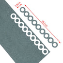 10*18650 battery hollow&solid insulators adhesive paper gasket cardboard F JR