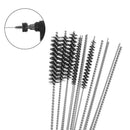 45pcs Airbrush Spray Nozzle Cleaning Repair Tool Kit Needle & Nylon Brush Set
