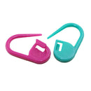 100pcs Plastic Locking Safety Pin Stitch Markers Holders Knitting Crochet Clip