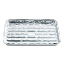 5 Pack Aluminum Foil Grilling Tray Rectangular BBQ Plate Disposable Cake Pan