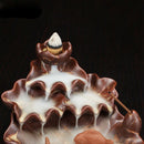 Two Carp Backflow Incense Burner Holders Home Decor Ceramic Two Carp Stick