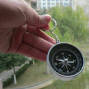 Pocket Watch Style Outdoor Hiking Camping Navigation Tool Compass Ring Keychain