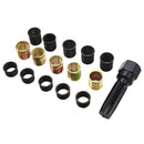 16pcs/set Tool For Spark Plug Thread Repair Kit Auto Vehicle Rethreading Steel