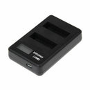 For Ahdbt-401 Go-Pro Hero4 Battery Usb Lcd Display Dual Port Charger For Go C4L6