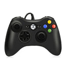 For Microsoft Xbox 360 & Windows PC Wired Video Game Controller Dual Vibration