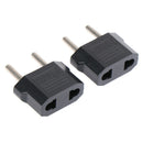 10Pcs Adapter US To EU Plug Converter Travel Plugs Power Durable High QuaSEAU