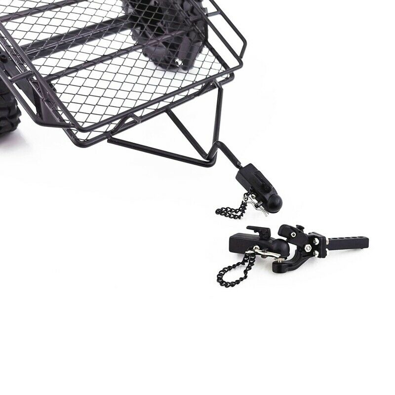 Metal Hitch Trailer Hook for SCX10 90046 Traxxas TRX4 1/10 RC Crawler Car R B7A9