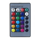 High voltage E27 5W plastic aluminum RGB light bulb with remote control 85V C4B3