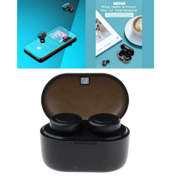 A6 Hifi Bluetooth 5.0 Earphones Earbuds LCD Display Power With Charging Box