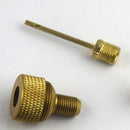5pcs/Set Brass Bike Pump Adapter Woods Schrader Converter Tire Pumps Connector