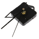 Quartz Clock Movement Motor Mechanism Black Metal Hands with Hook Repair FittiOZ