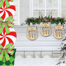 10pcs/bag DIY Wooden Clip Christmas Tree Pendant Handmade Pendant Gifts (B) A