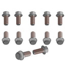 12 x Steel Rotor Bolt Kit, M6x13mm Brake Disc Screws for 50cc-550cc ATV Dirt