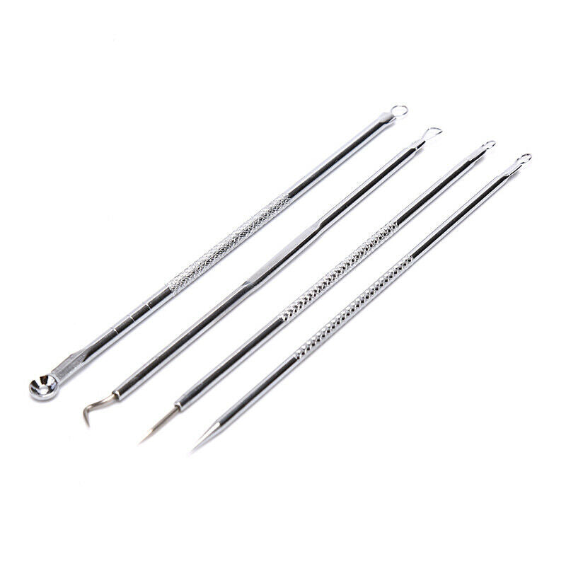 Tools Kit Acne Extractor Remover Blackhead Pimple Needles Blemish Treatments Gw