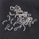 40X Chain Strap Holders Rubber Loop Ends Clear Eye Glasses Spectacle Supplies ME