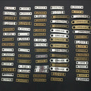 80Pcs/lot Mixed Words Letters Connector Pendants Beads Charms Pendant Craft  Gn
