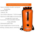 Marjaqe 30L Shoulder Waterproof Bag Ultra Light Multi-Function Drift Bag Ka