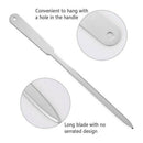 1PC Stainless Steel Letter Envelope Opener Utility Cutter Metal A4 Paper Blad-
