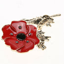 Women Chic Flower Corsage Fashion Rhinestone Party Brooch Clothing Gift