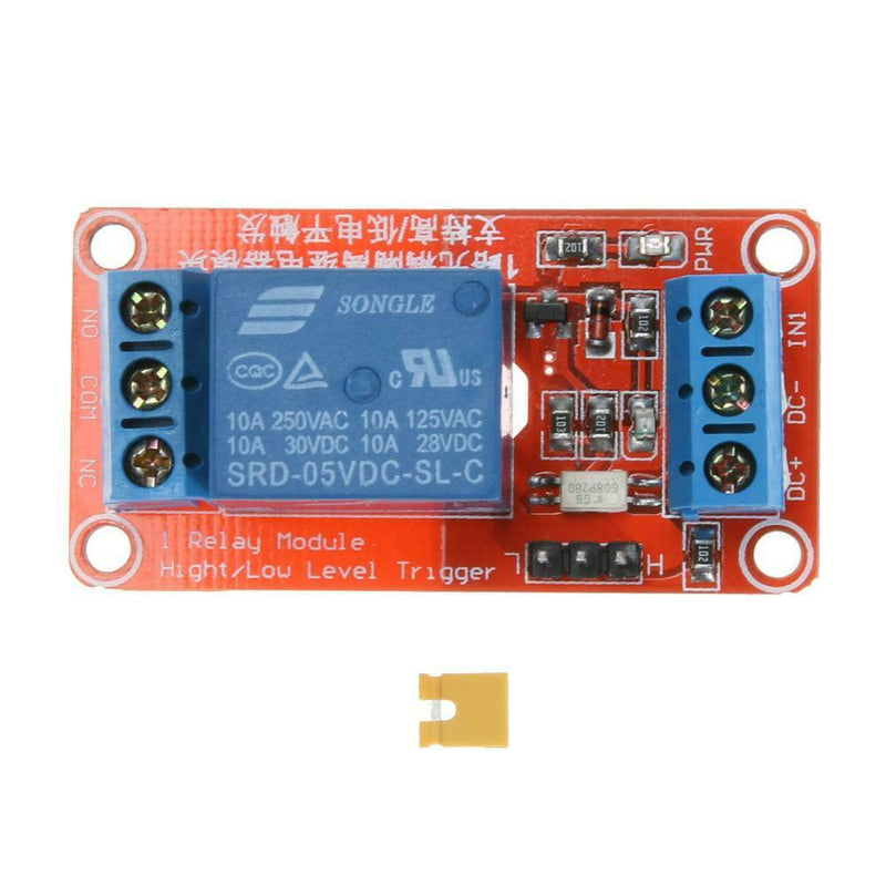 DC 5V One Way Relay Opto-Insulator High Low Level Trigger PLC Board Module