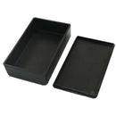 1Pcs Plastic Enclosure Electronic Project Box Instrument Case Black 100x60x25mm