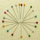 100 Wedding Dress Crafts Round Head Straight Sewing Pins Corsage; Needles B8F7