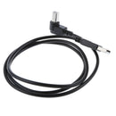 4Pcs USB2.0 Male To Type B 90Degree Different Angle Extension Adapter Cable