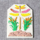 Dragonfly Grass Cake Border Decoration Silicone Mold O9B1 Fondant Cake Deco D2Z3