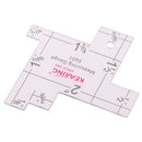 1Pc 2"Plastic Sewing Measuring Gauge Quilting Measurement for Patchwork Ru ME
