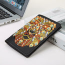DIY Special Shaped Diamond Painting PU Leather Passport Protection Cover