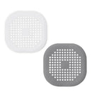 2PCS Buthtub Drain Hair Catcher Shower Drain Cover Hair Stopper With Sucker