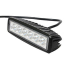 18W 6inch LED Work Light Bar Flood Lamp Offroad Driving Fog 4WD UTE SUV TruckJ!E