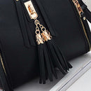 Velvet Leather Tassel Women Keychain Bag Pendant Car Key Chain 30PCS Rand Dwgp
