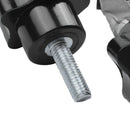 6pcs M6 x 20mm Screw thread male plastic star head fastening Knob Grip H2H7