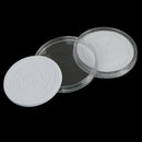 16-36mm Plastic Coin Holder Capsule Storage Case Display Box with Pad Ring BX