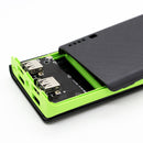 4 USB 2A Power Bank Case Kit 6x18650 Battery Charger DIY Box Case For Cell Phone