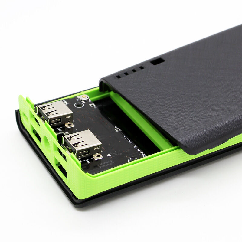 4 USB 2A Power Bank Case Kit 6x18650 Battery Charger DIY Box Case For Cell Phone