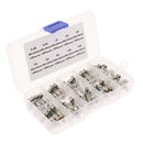 100pcs 5*20mm Fast-blow Glass Fuses Quick Blow Tube Fuses Assorted Kit Amp