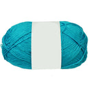 Lake Blue Knitting Yarn Natural Bamboo Cotton Skein Ball Fingering DIY Wea JYX