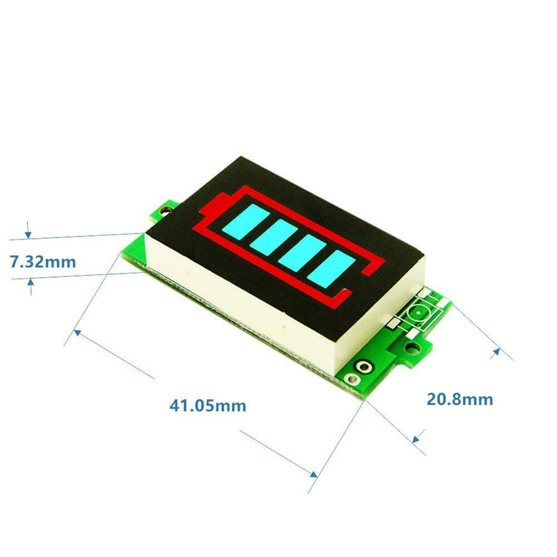 Tester BMS PCB Protection Board Lithium Battery Capacity Indicator (3S)