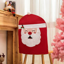 1PC Santa Christmas Table Chair Back Hat Cover Decoration Xmas Decor Sleeve  Hn