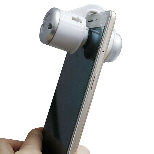 Universal 30X optical zoom mobile phone microscope clip micro lens telescope. JR