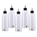 5 Pieces KD001 Squeezable Tattoo Airbrush Ink Pigment Bottles LDPE Plastic